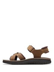 Clarks Brown Wesley Shore Sandals - Image 2 of 7