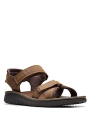 Clarks Brown Wesley Shore Sandals - Image 3 of 7