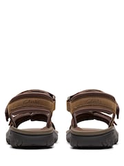 Clarks Brown Wesley Shore Sandals - Image 5 of 7