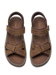 Clarks Brown Wesley Shore Sandals - Image 6 of 7