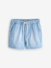 Blue Pull On Cargo Shorts - Image 1 of 1