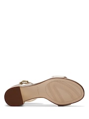 Clarks Gold Ezoria Mae Sandals - Image 7 of 7