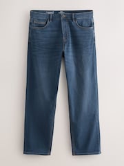 Blue/Black Relaxed Fit Comfort Stretch Jeans - Image 1 of 5