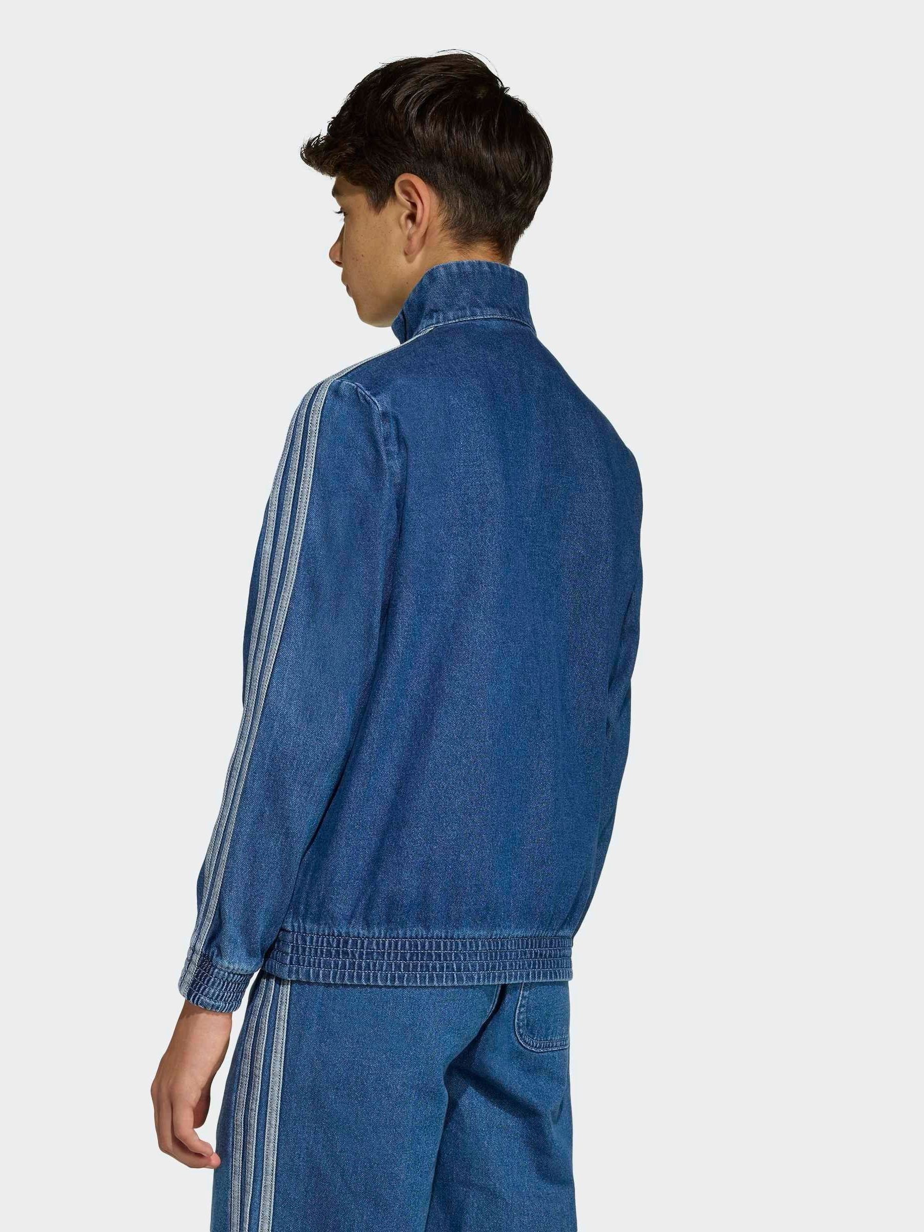 Buy adidas Originals Blue Firebird Denim Jacket from Next USA