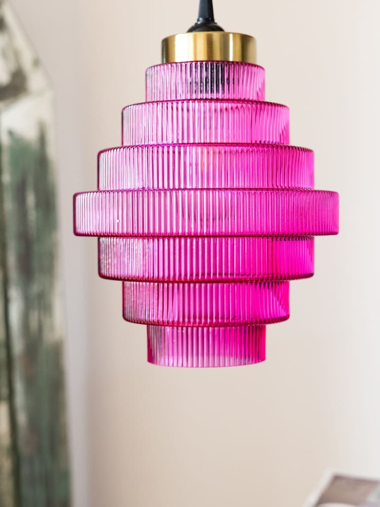 Rockett St George Hot Pink Easy Fit Tiered Glass - Image 1 of 5 Rockett St George Hot Pink Easy Fit Tiered Glass - Image 1 of 5
