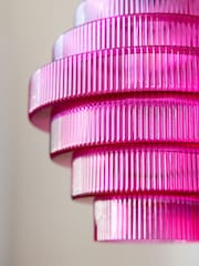 Rockett St George Hot Pink Easy Fit Tiered Glass - Image 4 of 5