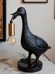 Rockett St George Black Duck Table Lamp - Image 2 of 5