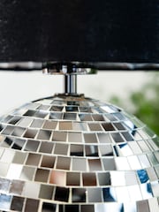 Rockett St George Silver Disco Ball Table Lamp - Image 4 of 5
