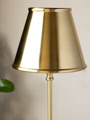 Rockett St George Warm Brass Slim Table Lamp - Image 3 of 4