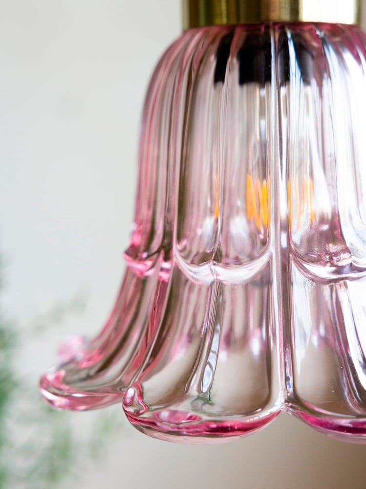 Rockett St George Pale Pink Easy Fit Glass - Image 2 of 4