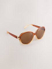 Toffee Square Sunglasses - Image 4 of 5