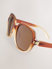 Toffee Square Sunglasses - Image 5 of 5