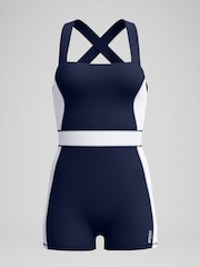 Speedo Blue Colorblock Legsuit - Image 6 of 6