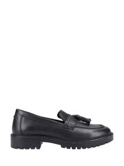 Hush Puppies Black Abigail Senior Shoes - Image 1 of 6