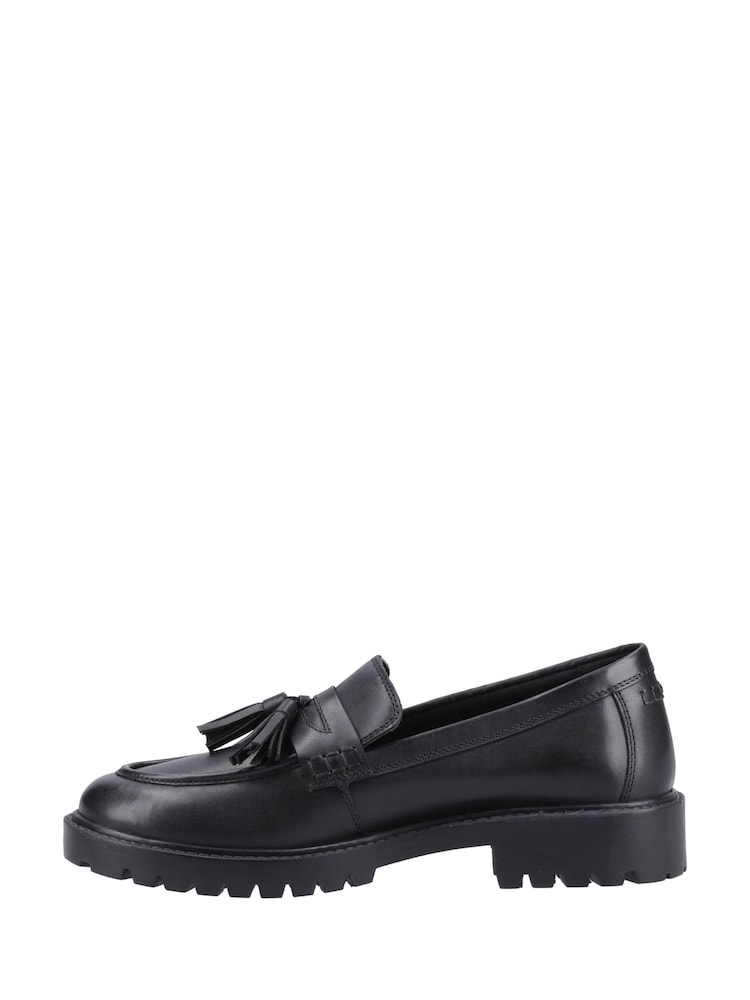 Hush Puppies Black Abigail Senior Shoes - Image 6 of 6