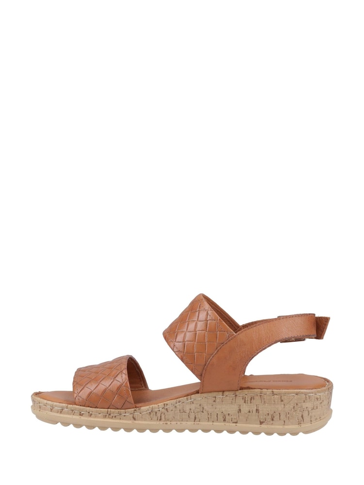 Marrón tostado - Hush Puppies Woven Sandals - Imagen 2 de 4