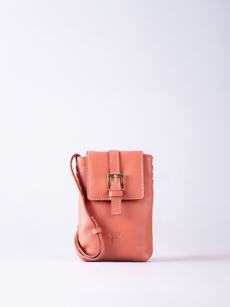 Bolsa transversal para telefone Lakeland Leather Tranly - Imagem 2 de 9