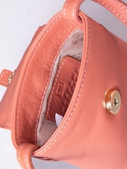 Bolsa transversal para telefone Lakeland Leather Tranly - Imagem 8 de 9