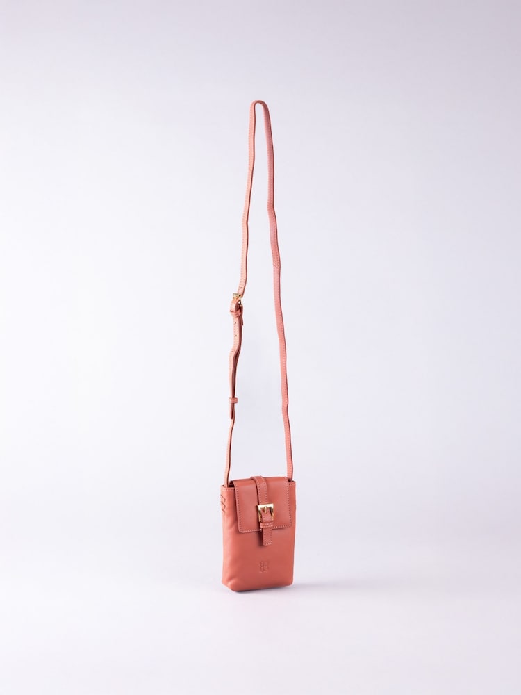 Bolsa transversal para telefone Lakeland Leather Tranly - Imagem 9 de 9