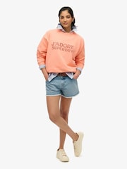 Superdry Sport Luxe Loose Crew Sweatshirt - Imagem 3 de 6