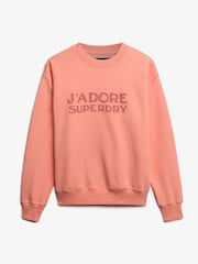 Superdry Sport Luxe Loose Crew Sweatshirt - Imagem 5 de 6