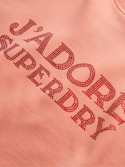 Superdry Sport Luxe Loose Crew Sweatshirt - Imagem 6 de 6