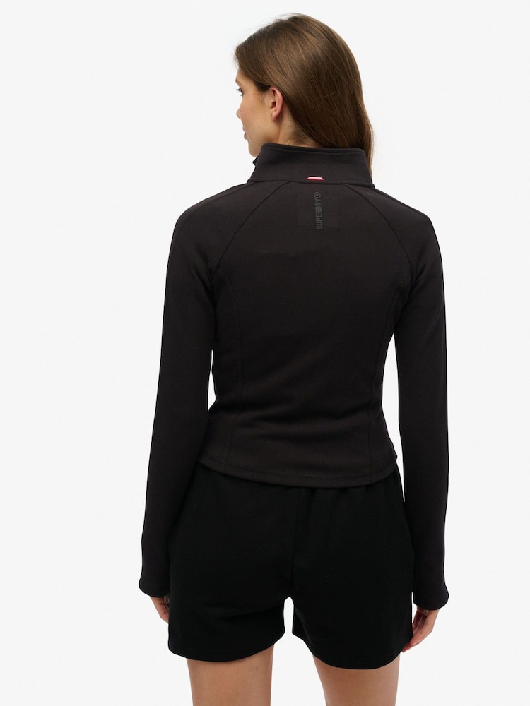 Superdry Black Active Tech Fitted jacket - Image 2 of 6