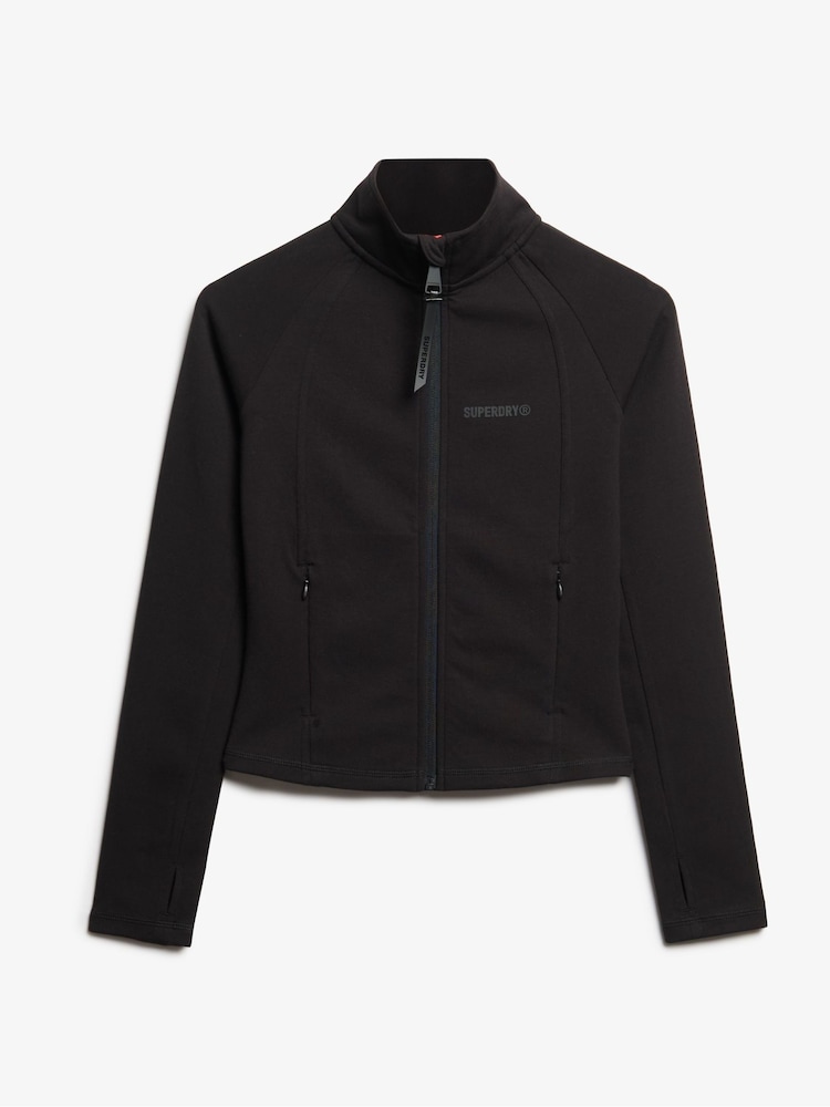 Superdry Black Active Tech Fitted jacket - Image 6 of 6