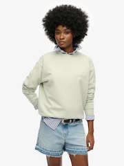 Superdry Sport Luxe Loose Crew Sweatshirt - Imagem 1 de 7