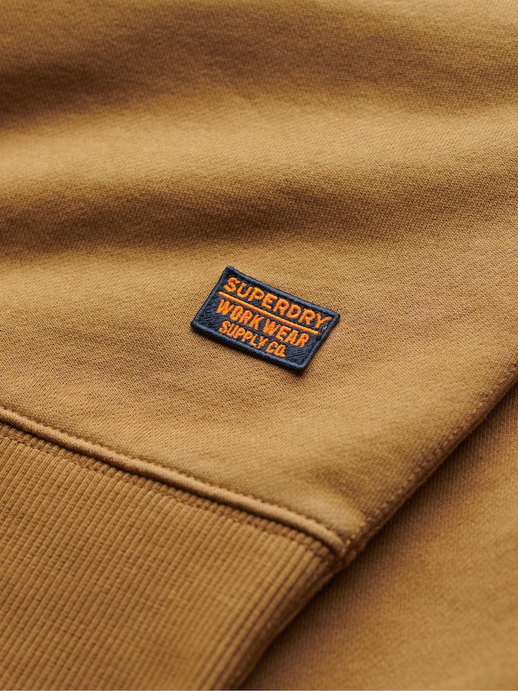 Superdry Loose Embroidered Core Logo Crew Sweatshirt - Imagen 6 de 6