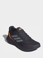 adidas Black Chrome Runfalcon 5 Running Trainers - Image 10 of 16