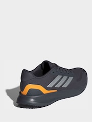 adidas Black Chrome Runfalcon 5 Running Trainers - Image 11 of 16