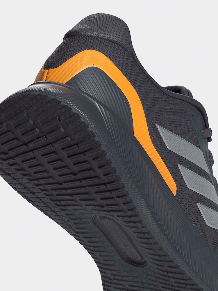 adidas Black Chrome Runfalcon 5 Running Trainers - Image 16 of 16 adidas Black Chrome Runfalcon 5 Running Trainers - Image 16 of 16