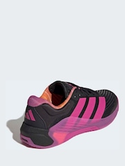 adidas Black Dropset 4 Power Trainers - Image 2 of 8