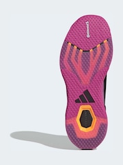 adidas Black Dropset 4 Power Trainers - Image 5 of 8