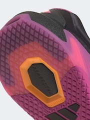 adidas Black Dropset 4 Power Trainers - Image 7 of 8