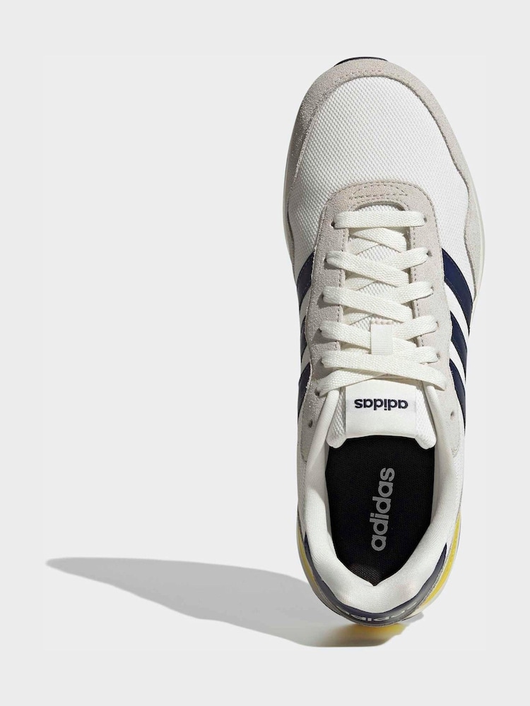 Buy adidas White/Yellow Run 60s 4.0 Trainers from Next USA