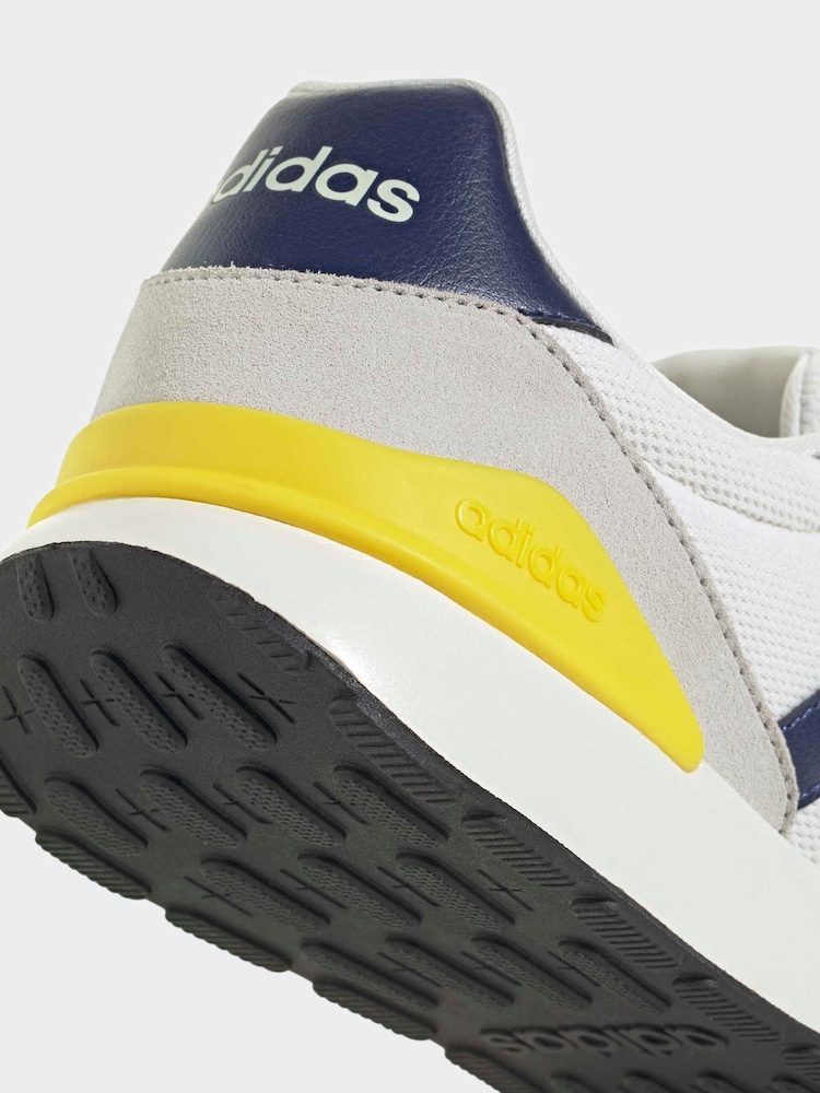 Buy adidas White/Yellow Run 60s 4.0 Trainers from Next USA