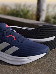 adidas Blue/White Galaxy 7 Running Trainers - Image 13 of 17