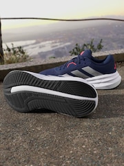 adidas Blue/White Galaxy 7 Running Trainers - Image 14 of 17