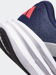 adidas Blue/White Galaxy 7 Running Trainers - Image 15 of 17