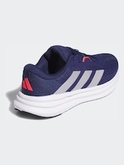 adidas Blue/White Galaxy 7 Running Trainers - Image 4 of 17