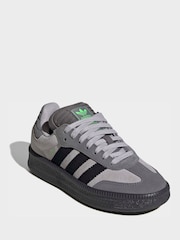 adidas Originals Grey Samba XLG Junior Trainers - Image 1 of 9
