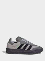 adidas Originals Grey Samba XLG Junior Trainers - Image 3 of 9