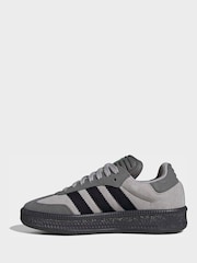 adidas Originals Grey Samba XLG Junior Trainers - Image 4 of 9
