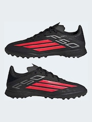 Negro - adidas F50 League Turf Football Kids Trainers - Imagen 5 de 10