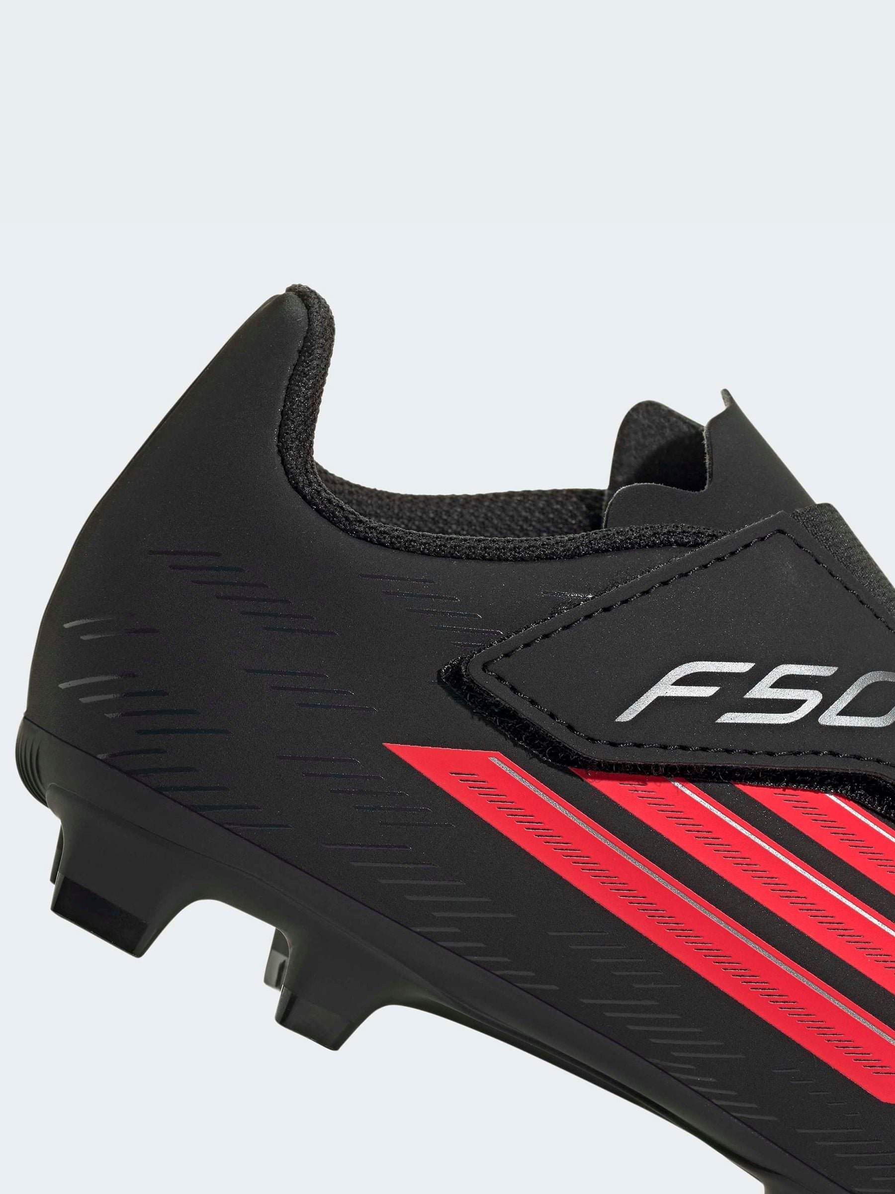 Buy adidas Black F50 Club Velcro Firm Ground / Multi Ground Kids