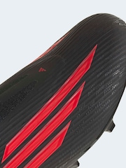 adidas Black F50 League Laceless Firm Ground / Multi Ground Football Boots - Image 10 of 11