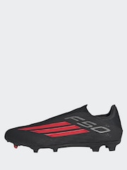 adidas Black F50 League Laceless Firm Ground / Multi Ground Football Boots - Image 2 of 11