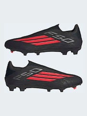 adidas Black F50 League Laceless Firm Ground / Multi Ground Football Boots - Image 7 of 11